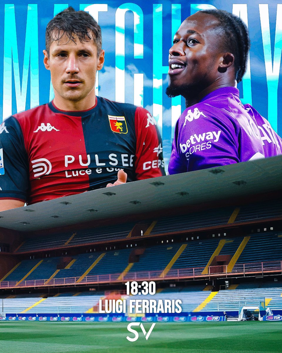Spaceviola_En's tweet photo. MATCHDAY 🏟 

How are you feeling about #GenoaFiorentina tonight ❓

#Fiorentina #SpaceViola https://t.co/eqkENiZBEO