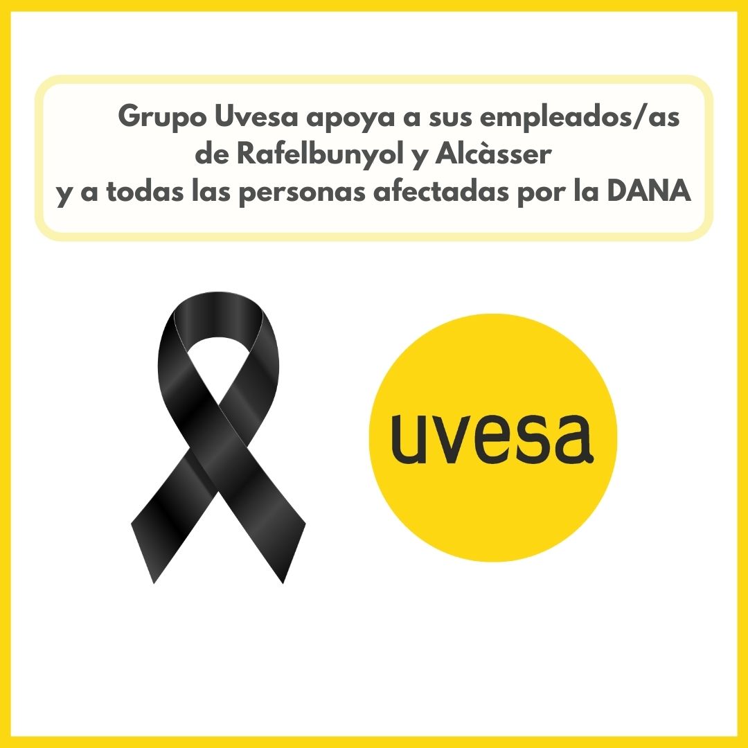 Grupo_Uvesa's tweet photo. 🖤Parte de #UVESA está ubicada en #Rafelbunyol y #Alcàsser. Queremos expresar nuestra solidaridad con todos los afectados por la #DANA. Estamos trabajando para aportar soluciones y colaborando con las autoridades. Contáis con todo nuestro #apoyo.
☎Teléfono de #ayuda 900 365 112 https://t.co/dj0BQvabLV