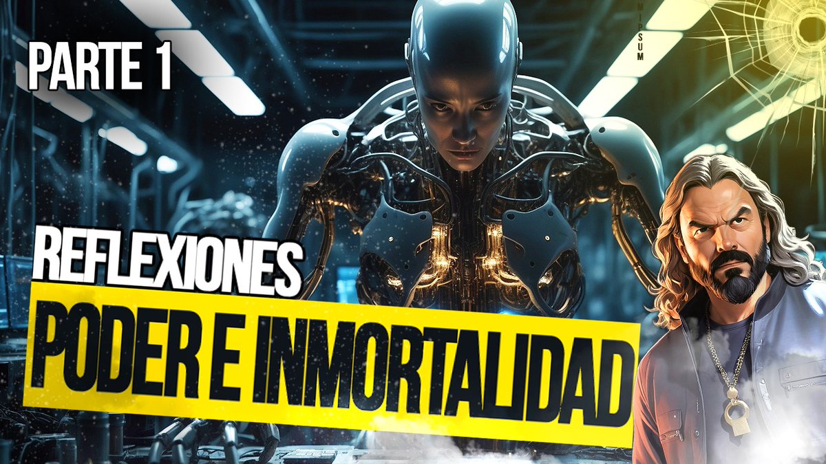 armesillaconde's tweet image. #TRANSHUMANISMO: desigualdad social, #poder e #INMORTALIDAD. PARTE I - REFLEXIONES
Estreno #Viernes 1/11/2024
20:00 🇪🇸; 15:00 🇦🇷🇧🇷; 14:00 🇨🇱🇧🇷🇺🇸; 14:00 🇻🇪🇧🇷🇺🇸; 13:00 🇨🇴🇪🇨🇺🇸; 12:00 🇲🇽🇺🇸
Les esperamos 💪💥
#política #religión #historia #ciencia
Enlace: youtu.be/pKVnpBi2QbE?si…

Esta