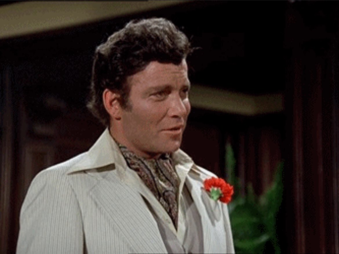 gulffire1's tweet photo. @citizenhelene Yes good shout. I’ll also include Columbo Fade In to Murder (1976) era Shatner for the Myers face accuracy https://t.co/HtXLpMpE1j