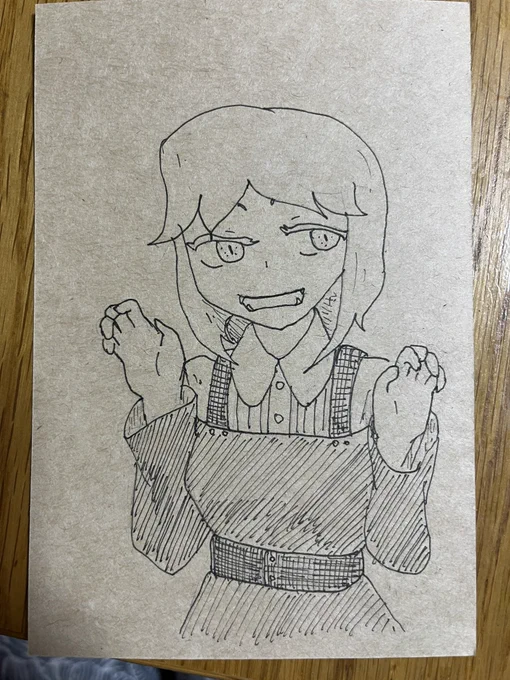 代理ちゃんハロウィン
#ペン画 
