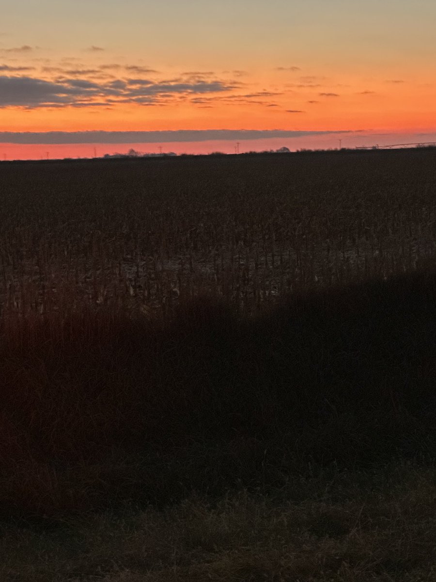 Good morning from Central Nebraska