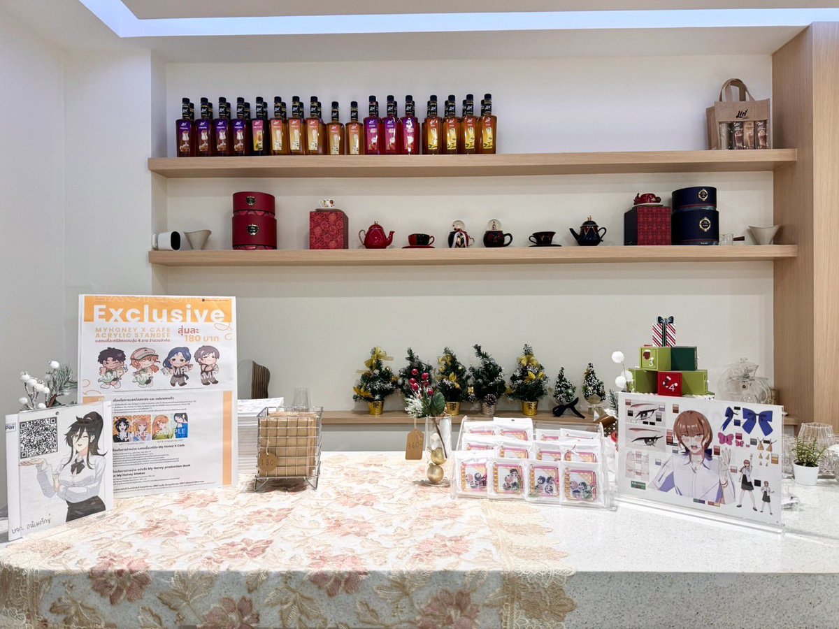 คาเฟ่ #ฮันนี่อิคคิว 🐝🏅 เริ่มวันพรุ่งนี้แล้วนะคะ ทางร้านตกแต่งเป็นธีมคริสต์มาสพอดีเลย น่ารักมากกก 😭💞🎄

ขอบคุณรูปสวยๆจากทางร้าน Toasto ด้วยนะคะ