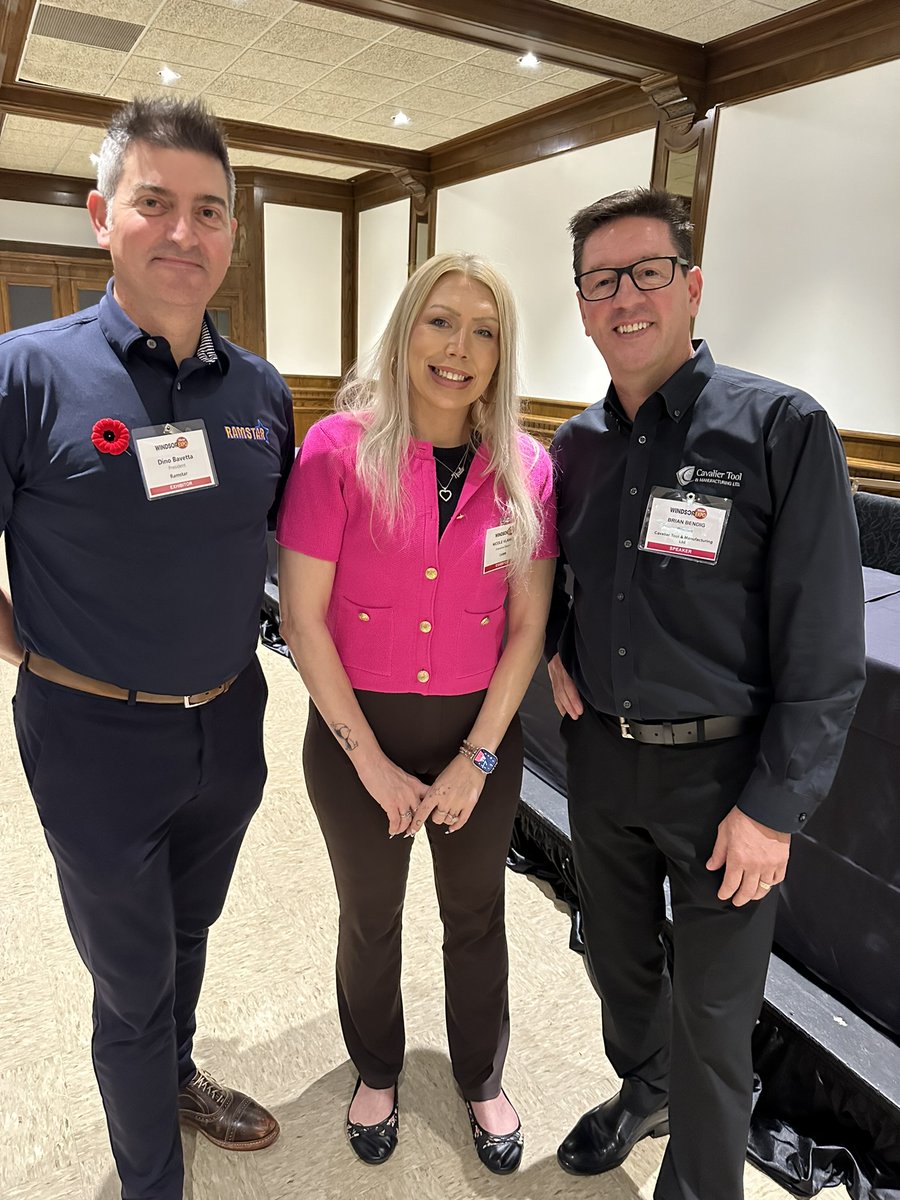 CavalierTool's tweet image. We were honored to have our President, @BrianBendig, represent the #CavalierArmy at the Windsor Expo.

Brian joined a panel of fellow industry experts to discuss the future of advanced manufacturing and strategies to drive progress over the next decade.