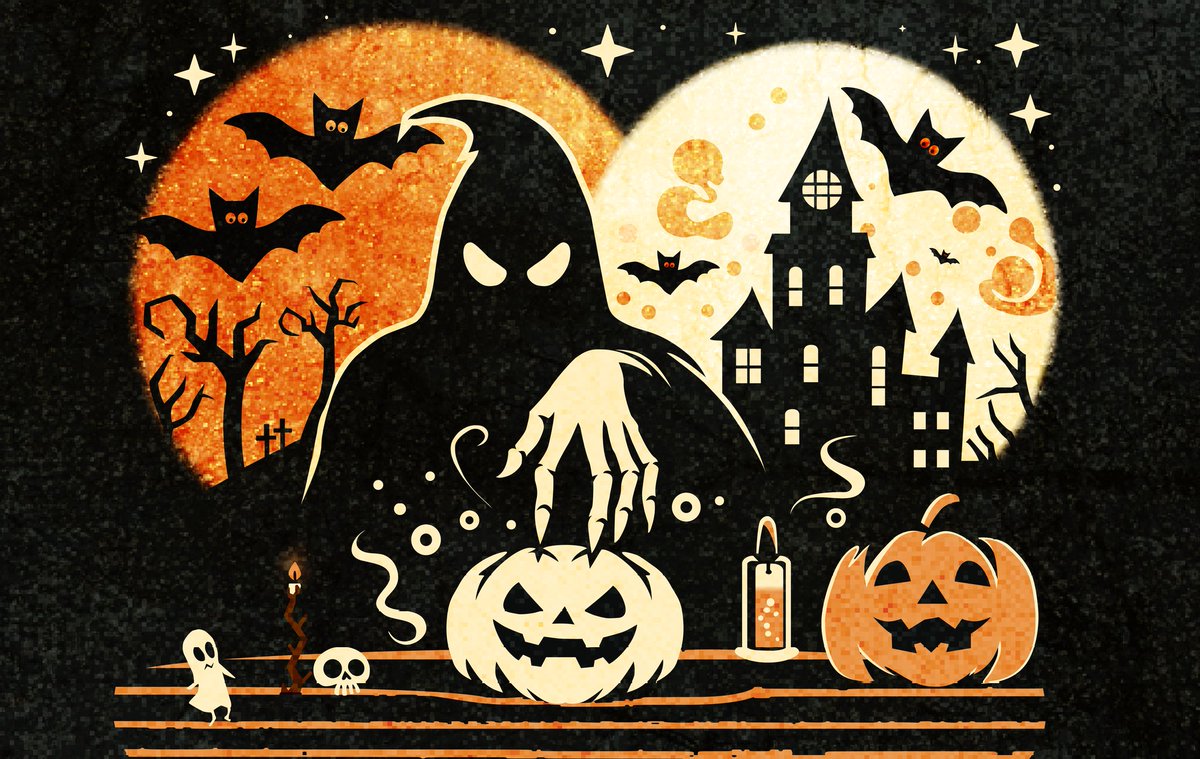 Dev_ikr's tweet photo. Ran out of `` Halloween themed `` names, so here's just the design 👻 https://t.co/khB9XpvHeM