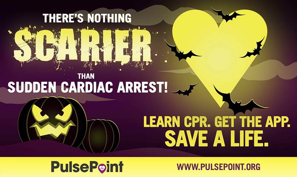 UFMedicine's tweet photo. Cardiac arrest is scary. But with bystander #CPR and the @pulsepoint app, anyone can help save a life. Learn more this Sudden Cardiac Arrest Awareness Month at https://t.co/sfBD98aWkc. #SCAAmonth https://t.co/FPA07leKhw
