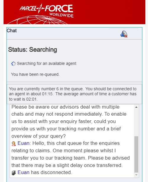STAN_DOUT321's tweet photo. @parcelforce 

My neighbour got an SMS from Parcelforce stating a parcel was delivered yesterday to my address and signed for by Mr X, this is a LIE I will report Parcelforce to the Police and Trading Standards and Ombudsman

disconnected by Euan in chat https://t.co/tmImLpg8FY