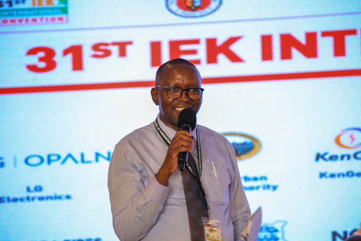 KenGenMDandCEO's tweet photo. While KenGen provides the energy, the responsibility of transforming that energy into tangible national development lies heavily on our world-class engineers, who run our power plants throughout the year.  #31stIEKConvention2024 
#EngineeringExcellence 
#JenGaKenGen https://t.co/H07nygQajo