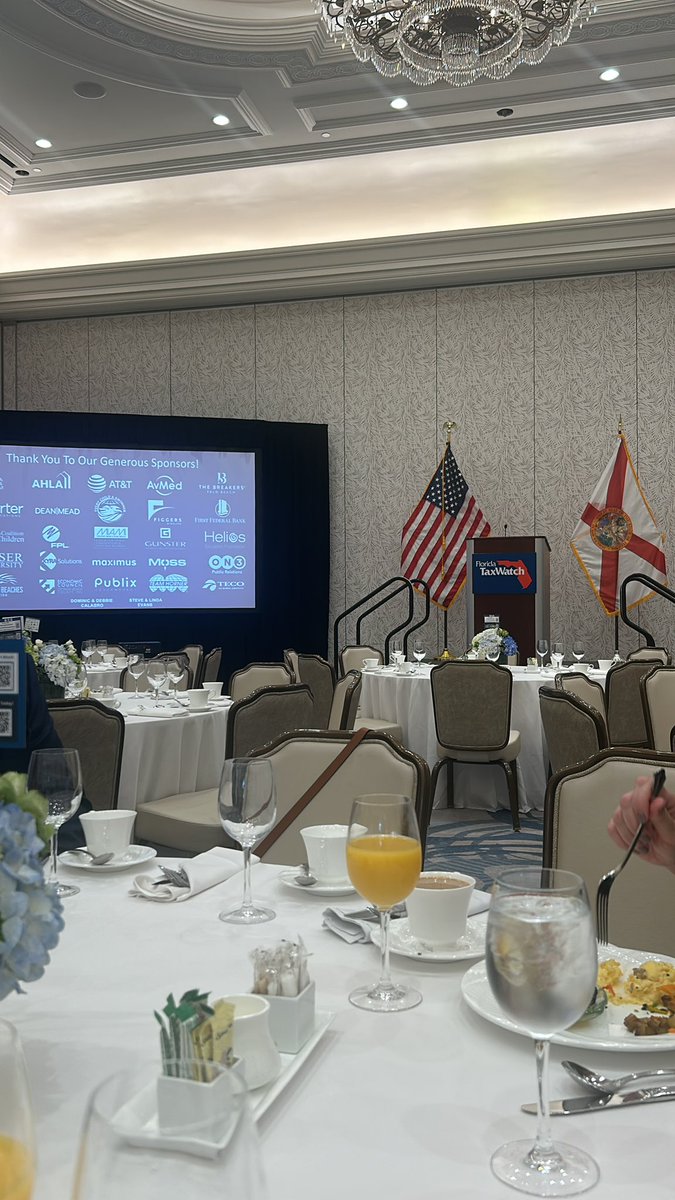 Good morning <a href="/FloridaTaxWatch/">Florida TaxWatch</a> ! #ftw45