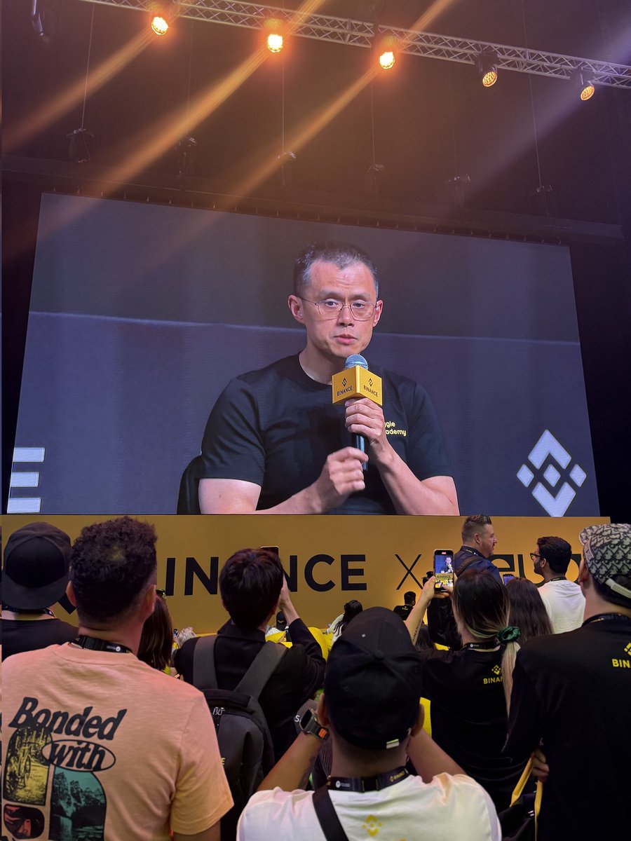 那个男人回来了
#BNB #Binance #CZ