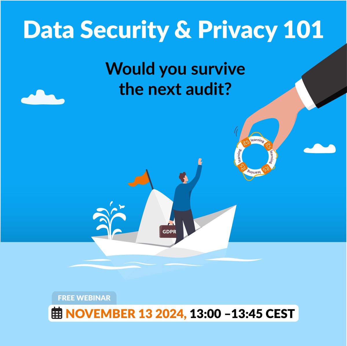 itslearningSE's tweet photo. Kom med och lyssna på vår säkerhetsansvarige Daniel Manne och få  en översikt av kraven på datasäkerhet och GDPR i skolor, så att ni kan kontrollera era  uppgifter är säkerställa att ni inte får böter.💸 Registrera här 👉 https://t.co/ujAocCtOQh https://t.co/lCoSs26BUr