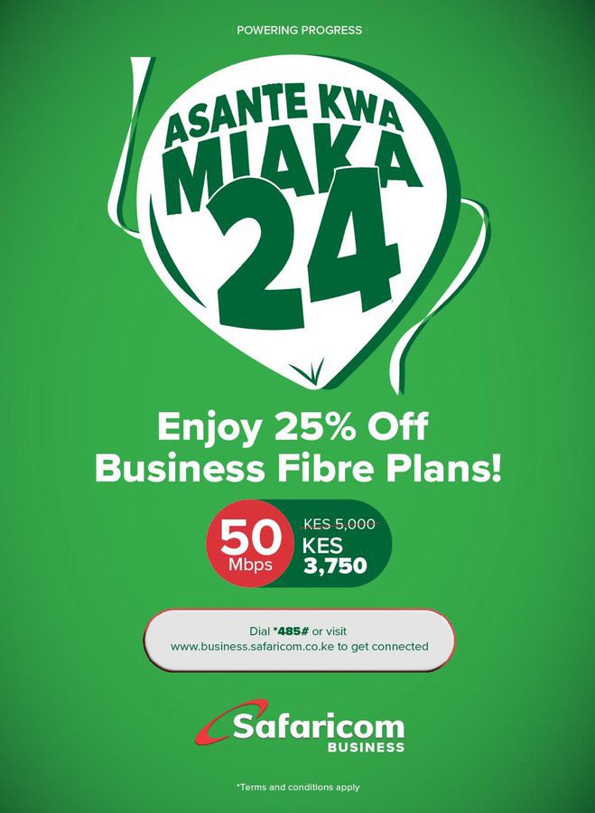 Guys can you imagine that Safaricom has been in service for 24 years! Many thanks to <a href="/SafaricomPLC/">Safaricom PLC</a> for making our lives better, easier &amp; accelerating growth for each of those years.What's your favourite safaricom story(s)?
<a href="/ASK0FU__/">Askofu™️</a> <a href="/SafaricomPLC/">Safaricom PLC</a> 
#AsanteKwaMiaka24
#SafaricomAt24
