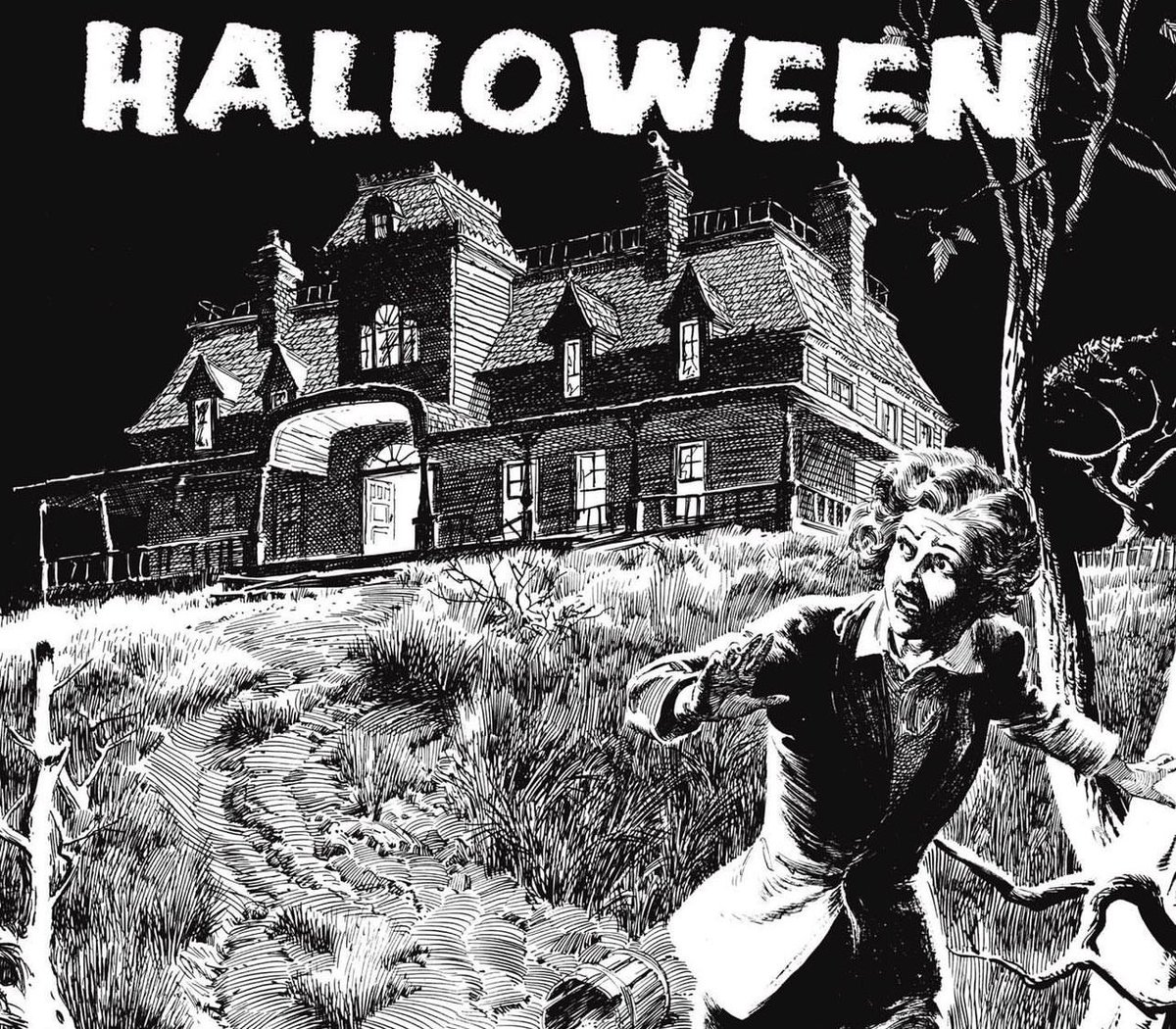 It’s the most wonderful time of the year 🎃🏚️

Art by Reed Crandall