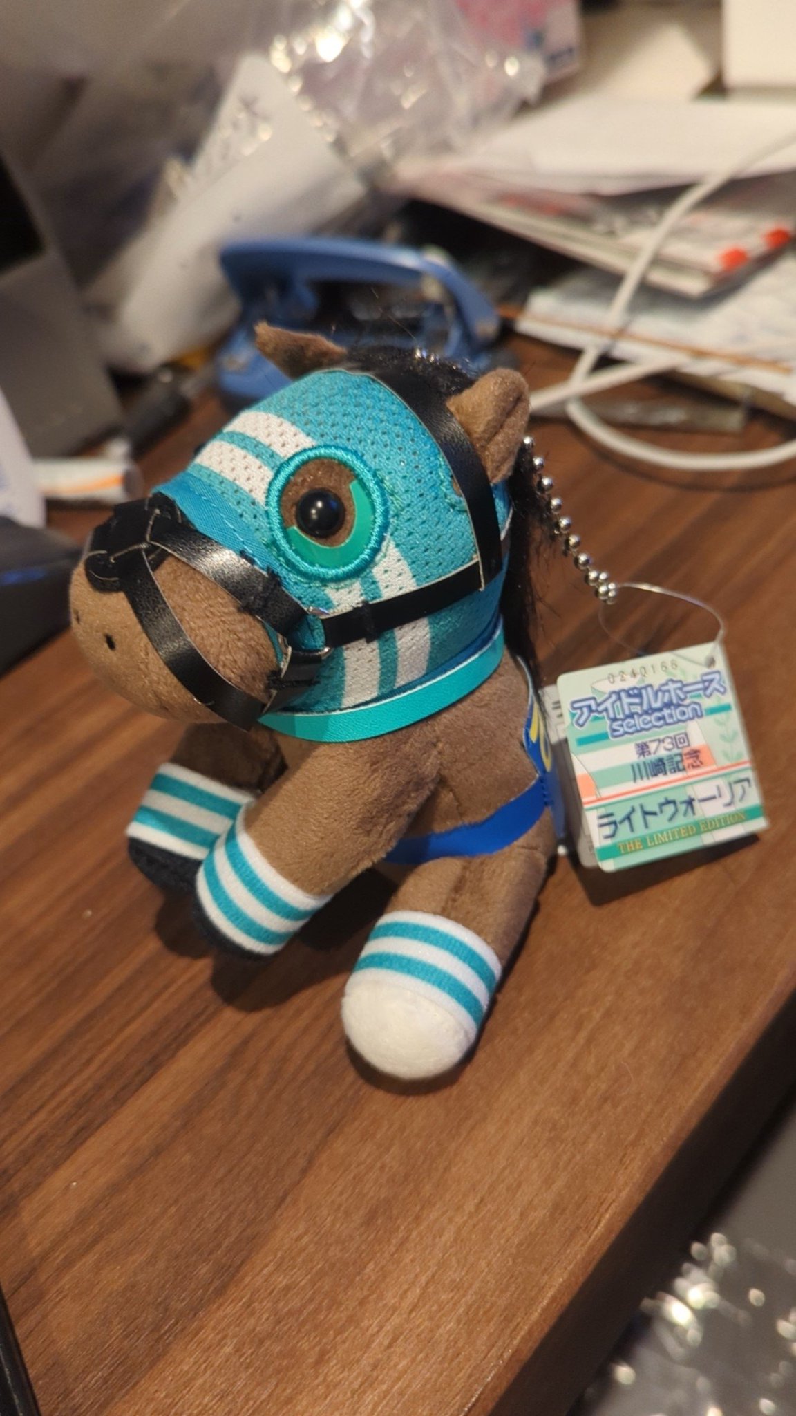 ライトウォーリア アイドルホースぬいぐるみ （競馬グッズ