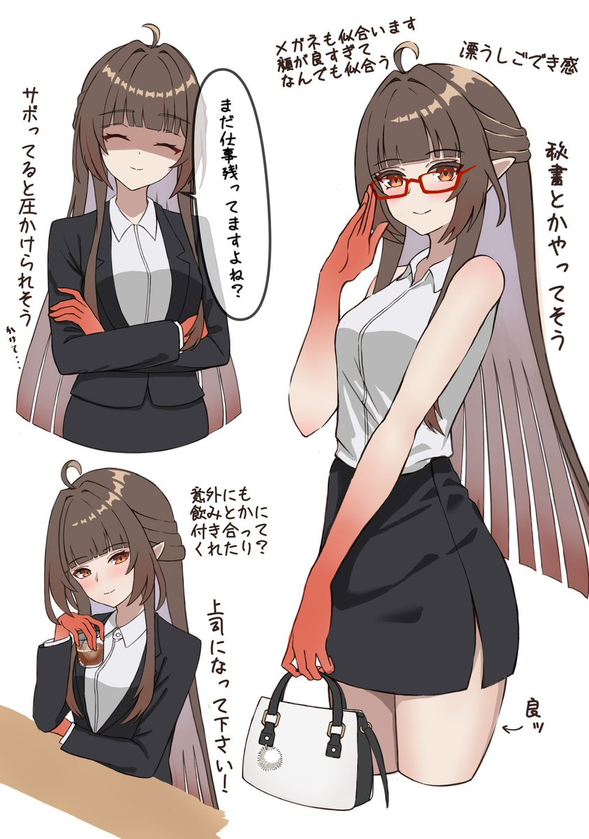 #今月描いた絵を晒そう
霊砂と花火 