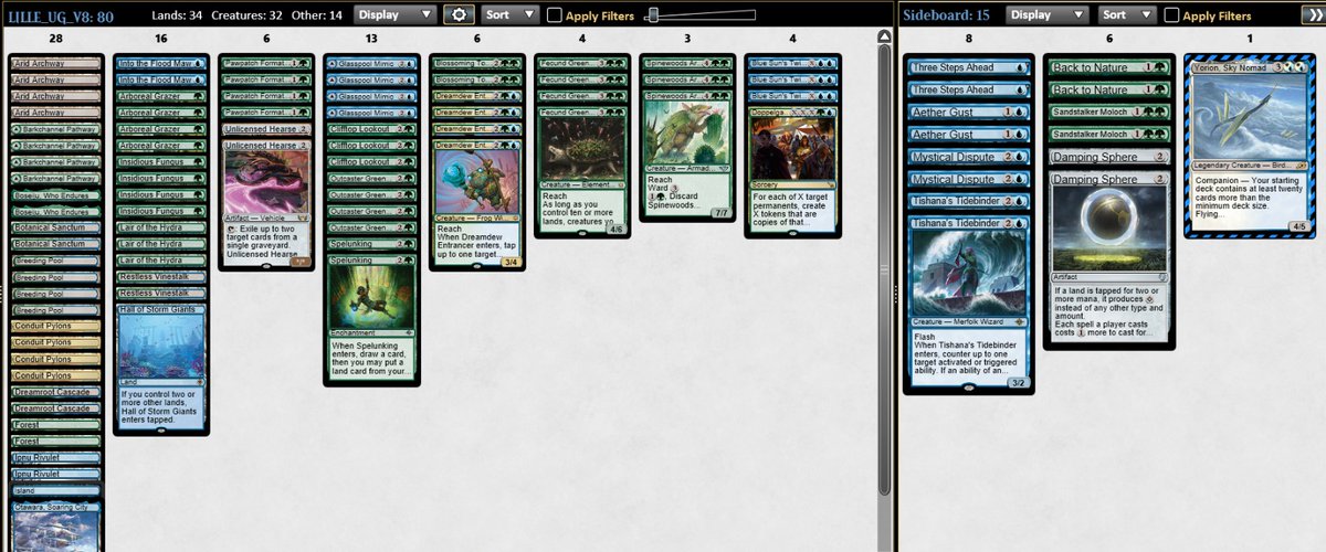 With <a href="/CapgrossosMtg/">Capgrossos</a> blessing I'm unveiling the list that I've been working for RC Lille. After weeks of testing I'm left impressed and confident in my deck choice. I might upload my SB guide before the tournament! Thanks <a href="/AdriaMourad11/">AmuletGo</a> for his input.
