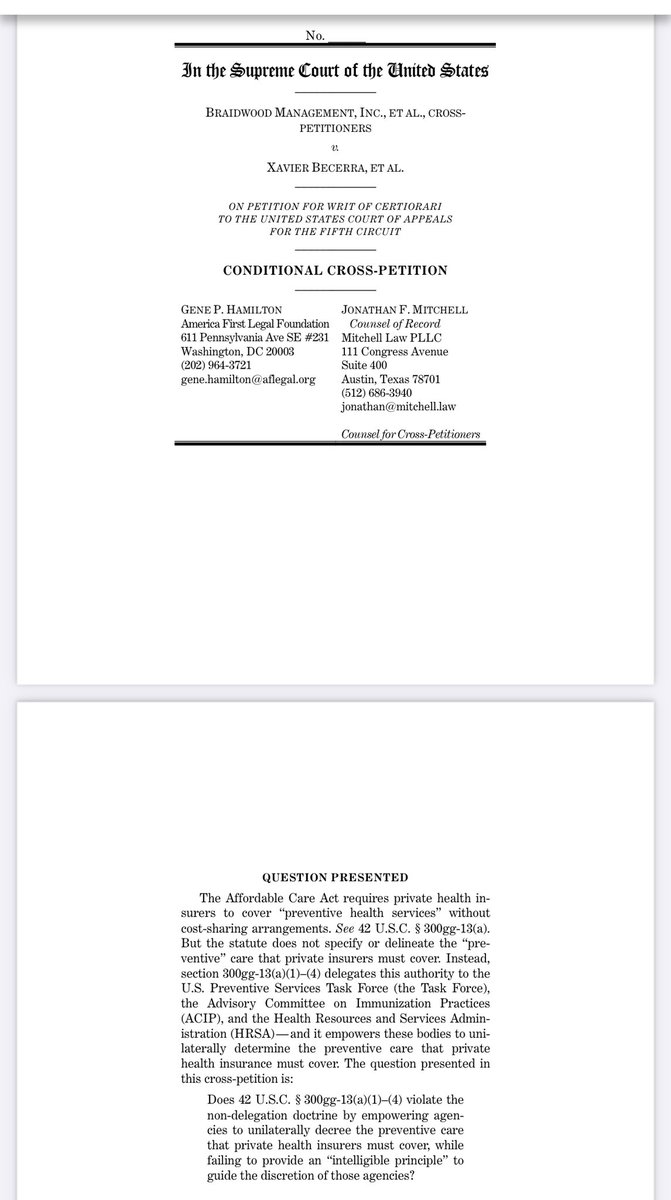 Zach Baron (@zbaron) on Twitter photo NEW: Challengers to Affordable Care Act preventive services requirement (represented by attorney for Trump) now ask Supreme Court to block entire provision. Would jeopardize access to vital evidence-based services, including free contraception and vaccines litigationtracker.law.georgetown.edu/litigation/bra… NEW: Challengers to Affordable Care Act preventive services requirement (represented by attorney for Trump) now ask Supreme Court to block entire provision. Would jeopardize access to vital evidence-based services, including free contraception and vaccines litigationtracker.law.georgetown.edu/litigation/bra…