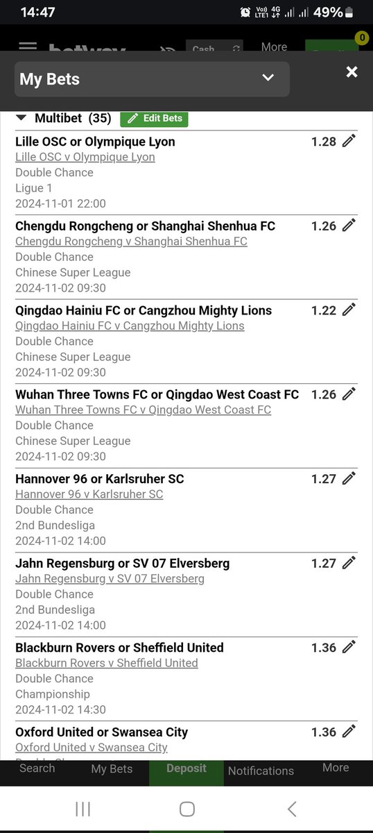 LuyandaCele16's tweet photo. I just placed a bet with Betway. Tap here to copy my bet or search for this booking code in the Multi Bet betslip X8265A117 https://t.co/d1YhLWT3yi https://t.co/GayNs1rxF2