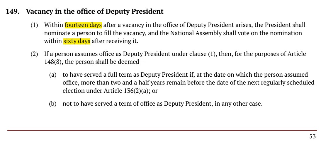 harrykaranja's tweet photo. If the High Court is now saying that the Deputy President's office can never be vacant, does it mean that the framers of the Constitution were high when they anticipated these 74 days of vacancy? https://t.co/RMw1jfBxxI