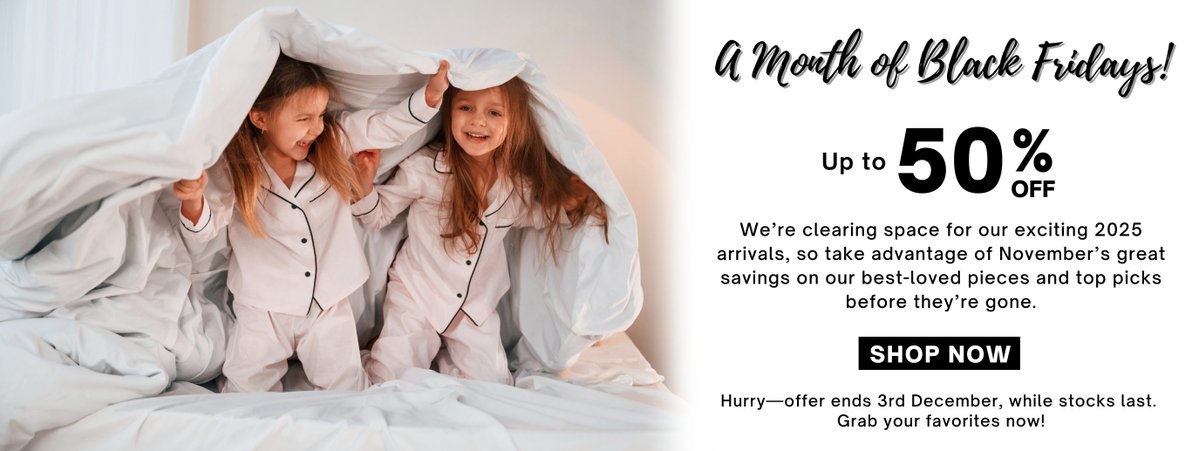 A Month of Black Fridays!🎉🖤 Up to 50% off! We’re clearing space for our exciting 2025 arrivals, so take advantage of November’s great savings on our best-loved pieces and top picks before they’re gone.
Shop now: nestdesigns.co.za/products/sale/…