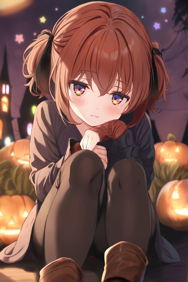 「ちょこっとハロウィン2024 」|相音うしおのイラスト