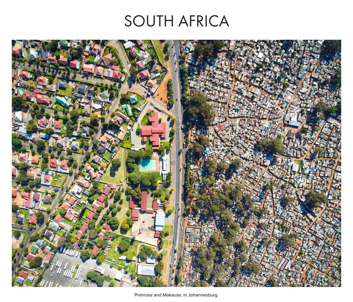 Code4Africa's tweet photo. Johnny Miller presents his "Unequal Scenes" aerial photography series, which featured on the cover of TIME magazine in 2016 and sparked debate on socioeconomic disparities in South Africa.

Photos: Johnny Miller / @UnequalScenes 

@AIJC_Conference | @Journ_SA | #AIJC2024 https://t.co/MIyWvRapna