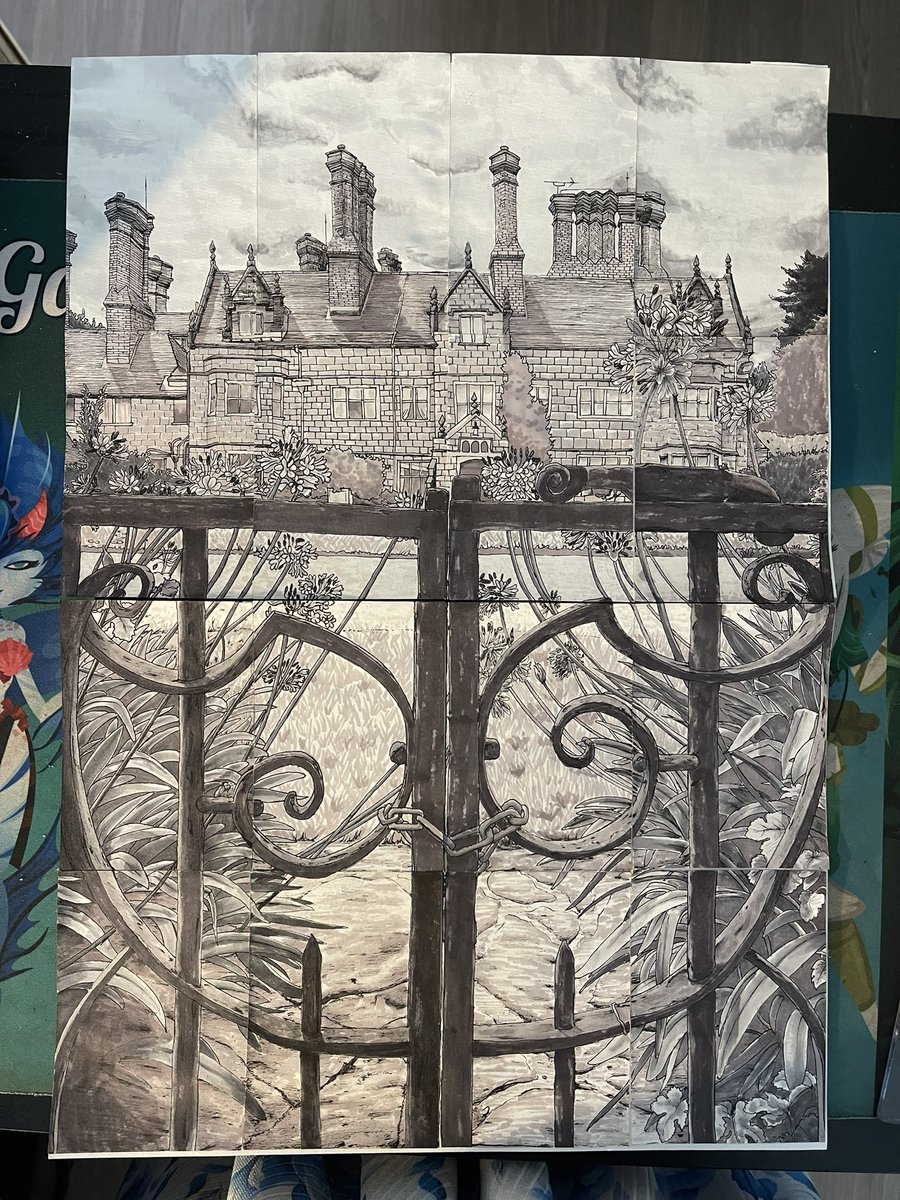 mikruella's tweet photo. This is my #Inktober project! It's a prompt made by Ioana Pioaru (search for her ig!). It was super fun to make! Every 2 days she'd send us a new mysterious fragment of the photo for us to ink 😊 https://t.co/Z21ye4UMGO
