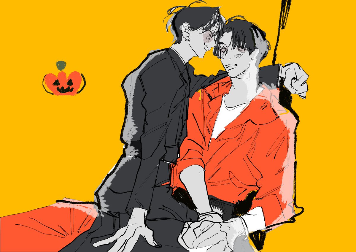 sukidesuhhm's tweet photo. SandRayのハロウィン絵を描きたかったんですね… https://t.co/OYSa6UUD0v