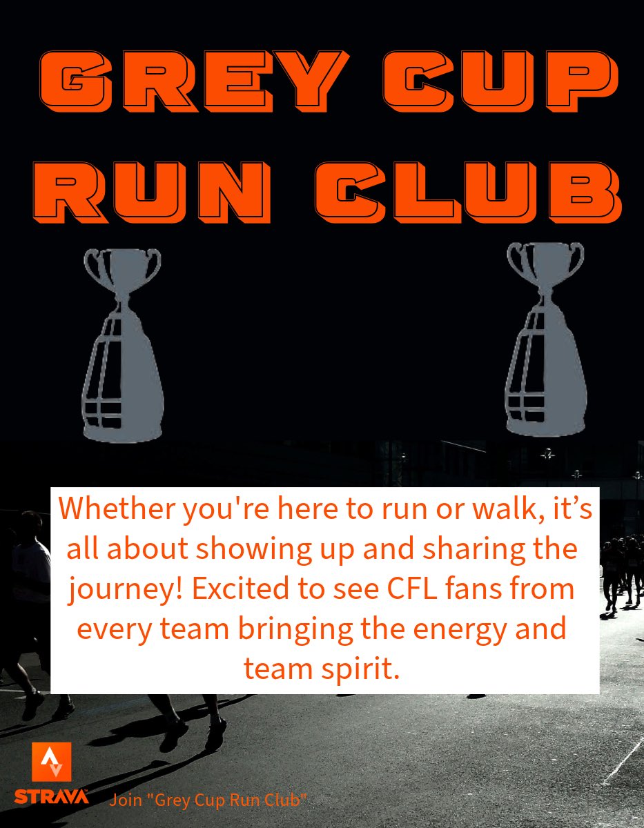 lordele's tweet photo. @SauconyCanada 📅 Dates: November 14, 15, 16
⏰ Time: 9:00 AM (each day)
📍 Meet-Up Location: Olympic Cauldron, Vancouver
#GreyCupRunClub #CFL #GreyCup #GCRC https://t.co/ykGsjoTu79