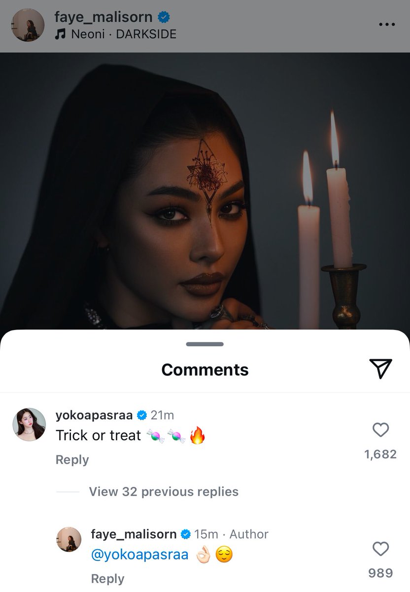 เล่นกะเค้าบ้างไม่ได้เหรอ🍭🍬
เล่นกันอยู่สองคน👻🎃

#FayePeraya <a href="/malisorn00/">Faye Malisorn</a> #fayeYoko #YokoApasra <a href="/Yoko_apasra/">Apasra</a>