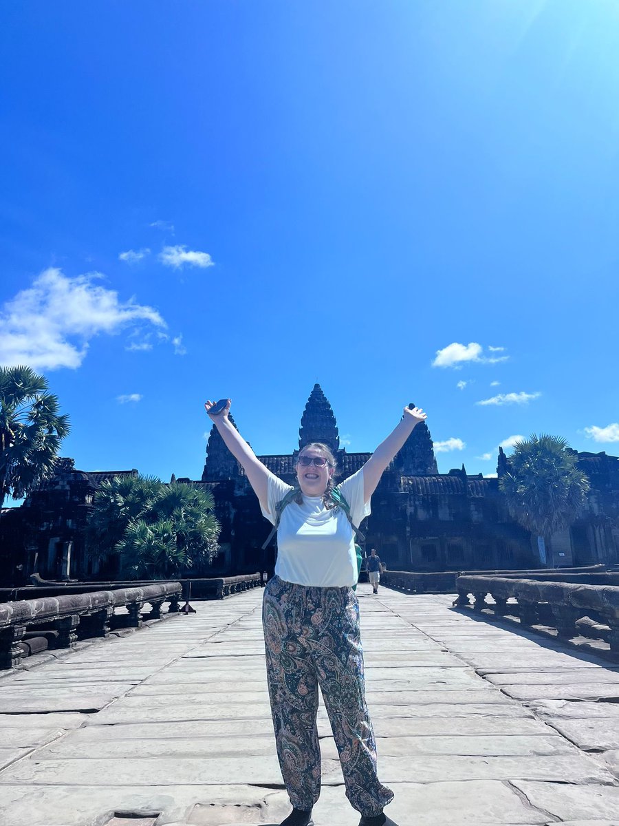Visited Angkor Wat this morning 🇰🇭🫶🏻
<a href="/CampsInt/">Camps International</a>