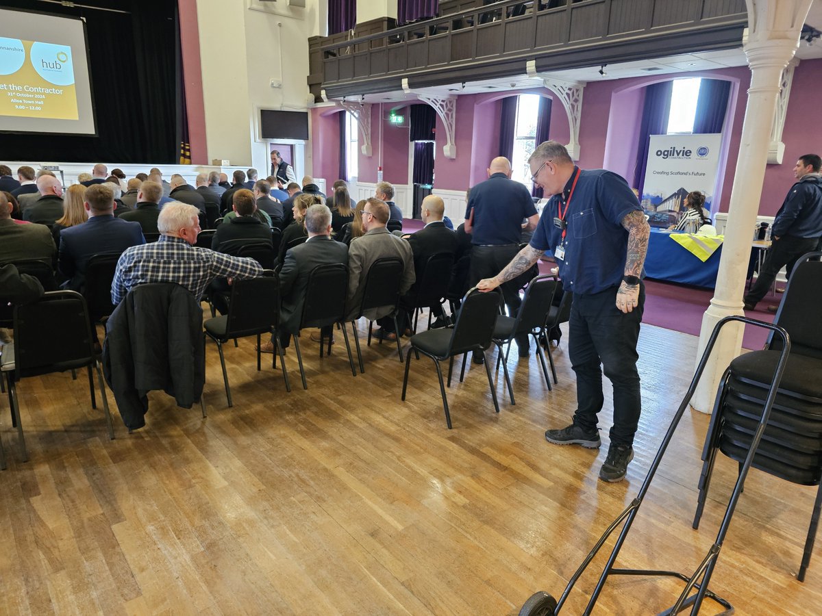 Paul Morris 🇪🇺 (@paul_morris_13) on Twitter photo <a href="/clacksecdev/">clacksecdev</a> A great event, standing room only with more than 100 in attendance, thanks to colleagues at <a href="/sdpscotland/">Supplier Development Programme Scotland</a> <a href="/hubEastCentral/">hub East Central</a> <a href="/ogiconstruct/">Ogilvie Construction</a> and <a href="/RobertsonGroup/">Robertson</a>.
A great Meet the Buyer and a fabulous opportunity to promote #communitywealthbuilding in <a href="/ClacksCouncil/">Clackmannanshire Council</a> and the county. <a href="/clacksecdev/">clacksecdev</a> A great event, standing room only with more than 100 in attendance, thanks to colleagues at <a href="/sdpscotland/">Supplier Development Programme Scotland</a> <a href="/hubEastCentral/">hub East Central</a> <a href="/ogiconstruct/">Ogilvie Construction</a> and <a href="/RobertsonGroup/">Robertson</a>.
A great Meet the Buyer and a fabulous opportunity to promote #communitywealthbuilding in <a href="/ClacksCouncil/">Clackmannanshire Council</a> and the county.