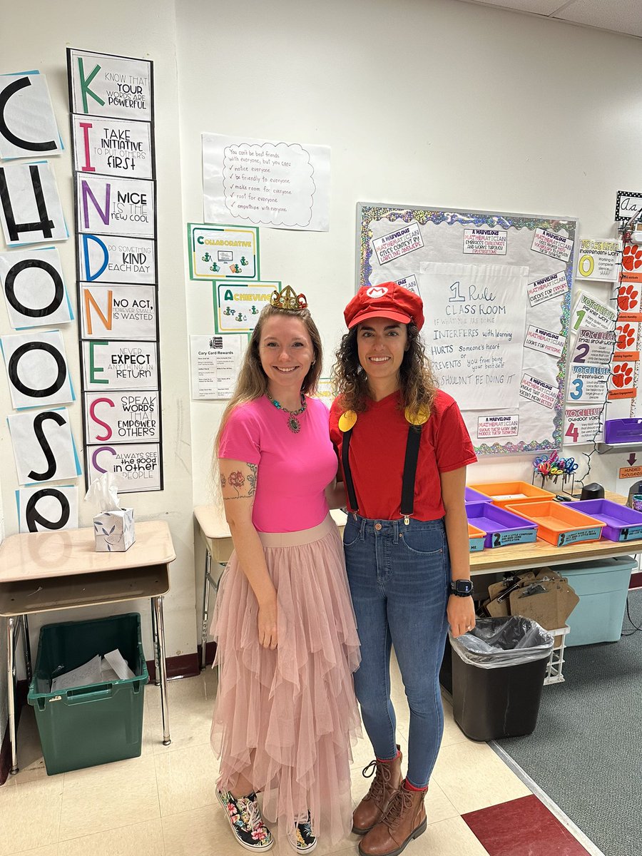 It’s only 9am and super Mario has already saved Princess Peach from Bowser!