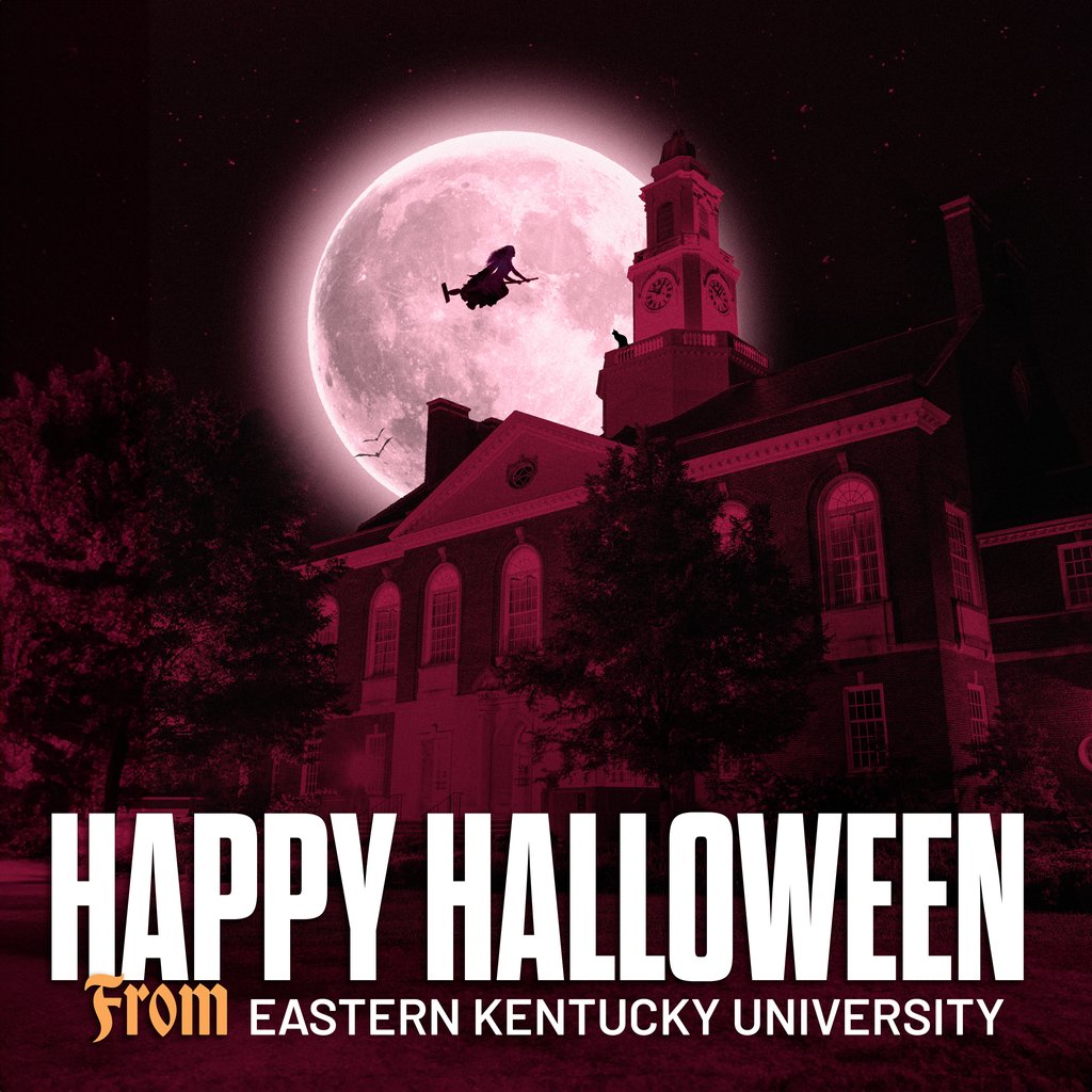 Happy Halloween, Colonels! We hope your day is all treats and no tricks. 🍬😉 #EKU #Halloween