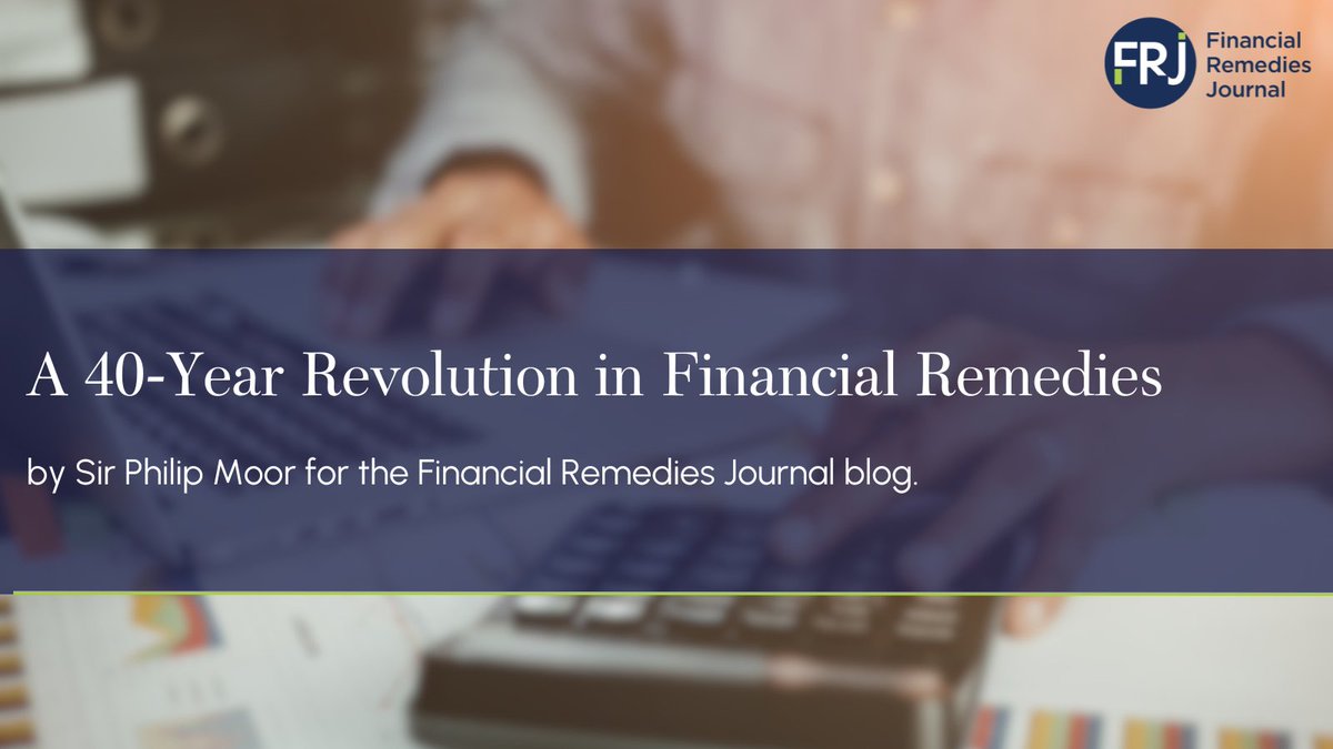 Financial Remedies Journal tweet media