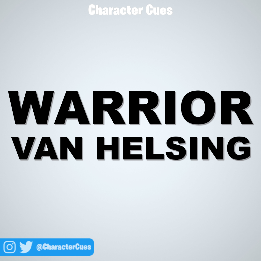 A battle-worn vampire hunter in leather armor with silver plates, his scarred face and steely eyes show years of combat. Armed with a cross-shaped broadsword and holy relics, he’s relentless against the undead. #hauntober