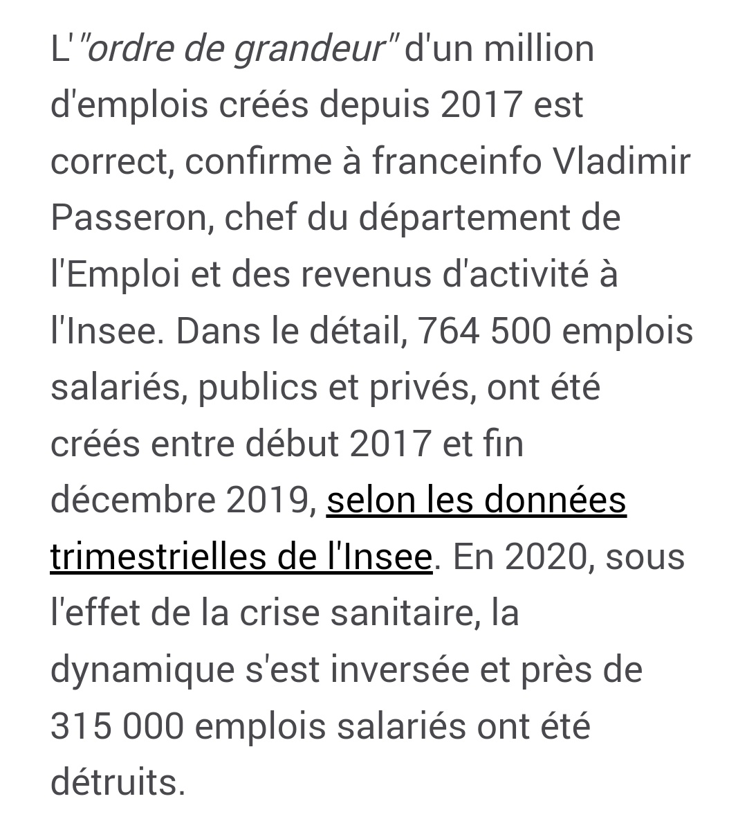 JBOOVII's tweet photo. On va parler du fond  @MLP_officiel.
Depuis 2017, c'est plus d' "1 million d'emplois créés" grâce à @EmmanuelMacron 
Ce n'est pas moi qui le dit mais l'Insee!
Et là, je vous parle de vrais travailleurs, pas d'assistants parlementaires du RN au Parlement 🇪🇺
https://t.co/NKJnu6k1Jm https://t.co/bJW07VItmy