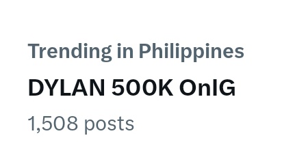 DylanBAEbiesOFC's tweet photo. Both the tagline and hashtag are trending @dylan_yturralde
#AskDylan
DYLAN 500K OnIG https://t.co/NCuqx8hecI