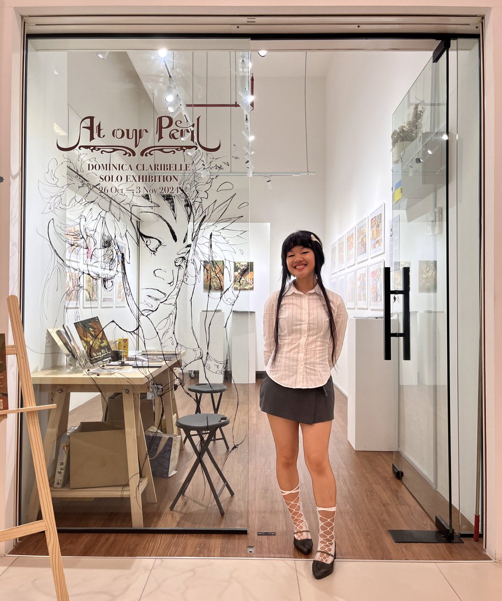 My solo show for ‘At Our Peril’  in Kuala Lumpur has been a huge success so far &amp; will be ongoing until Sunday ❤️ Anyone in Malaysia, feel free to stop by &amp; check out the art!