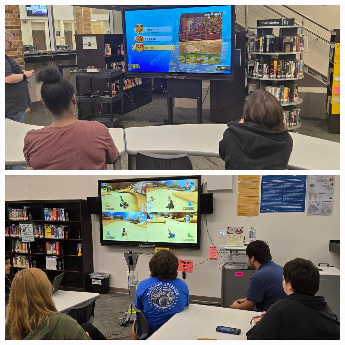 Christina Baker π π€ π‘ (@giftedlibrarian) on Twitter photo It's a Thursday, so why not start the morning off with some gaming. Communication, collaboration, problem solving. <a href="/dentonhslib/">Denton H.S. Library</a> <a href="/Denton_High/">Denton High School</a> <a href="/dentonisdlib/">Denton ISD Libraries</a> It's a Thursday, so why not start the morning off with some gaming. Communication, collaboration, problem solving. <a href="/dentonhslib/">Denton H.S. Library</a> <a href="/Denton_High/">Denton High School</a> <a href="/dentonisdlib/">Denton ISD Libraries</a>