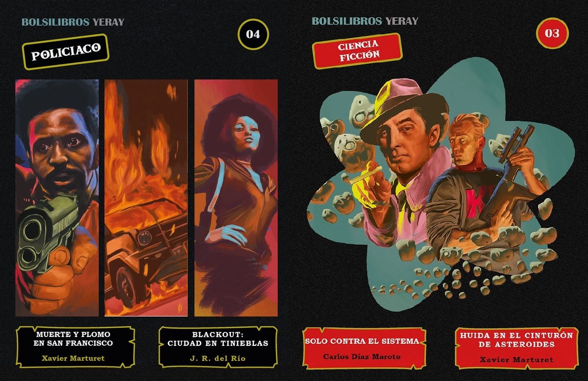 ¡Pam Grier! ¡Richard Roundtree! 
¡Robert Mitchum! ¡Bruce Willis!
Hoy jueves 31 octubre 19 horas
Doble programa Bolsilibros Yeray con 
Carlos Díaz Maroto y Xavier Marturet
acompañados por 
Javier Jiménez Barco
#novelanegra #cienciaficcion 
#librerías #Madrid