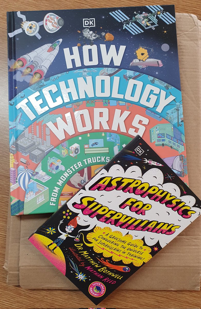 HarlawLibrary's tweet image. Lovely surprise today!  Thank you to  @dkbooks for these wonderful books 😍📚 won in a @CILIPSLG giveaway 🎉 #STEMisfun #HarlawReads