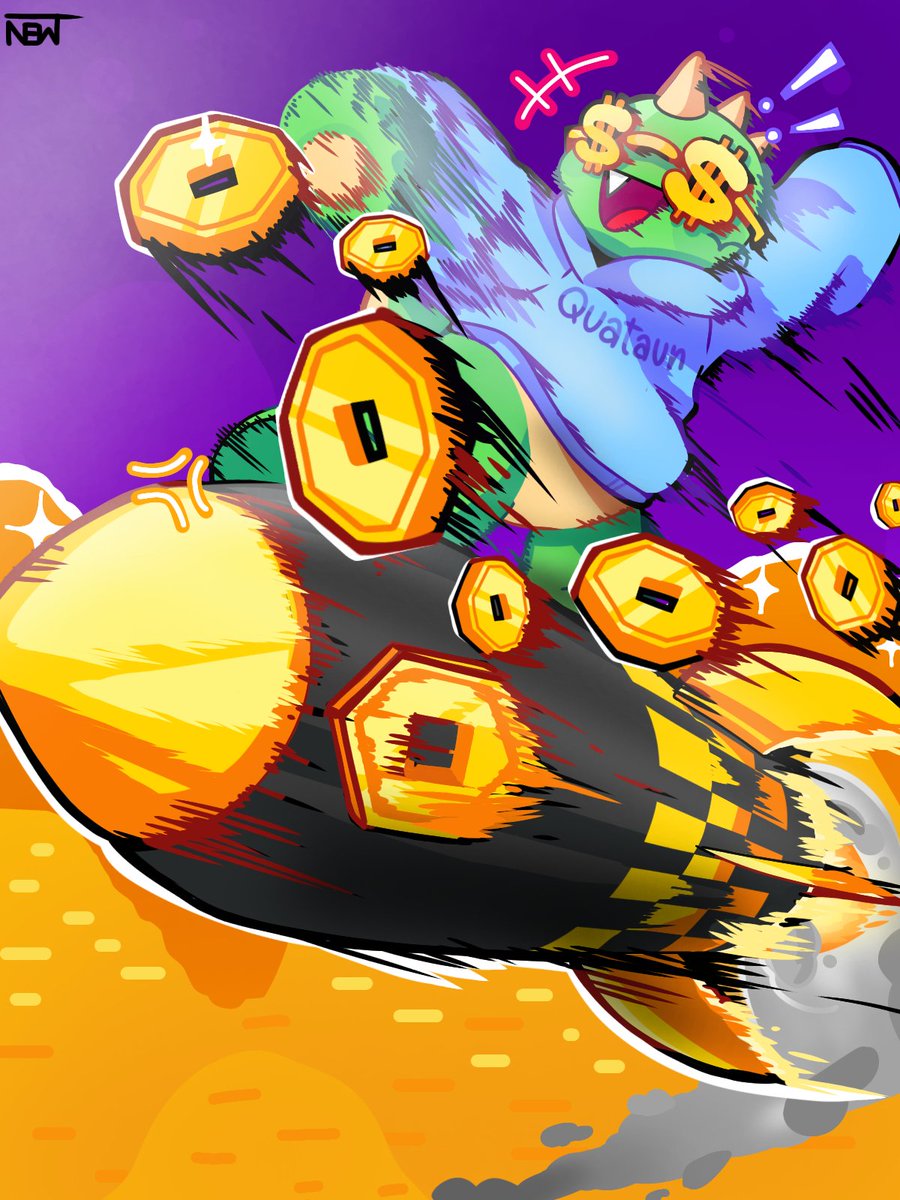 newtdoesstuff's tweet photo. Thought I'd give it a try :P 🚀💸

#donosaurartcontest #robloxart https://t.co/fh8x2Zxu3Q