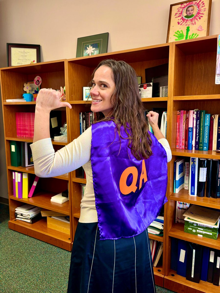 Medical physicist by day, QA superhero by night 🦸🏻‍♀️ Happy Halloween #MedPhys!