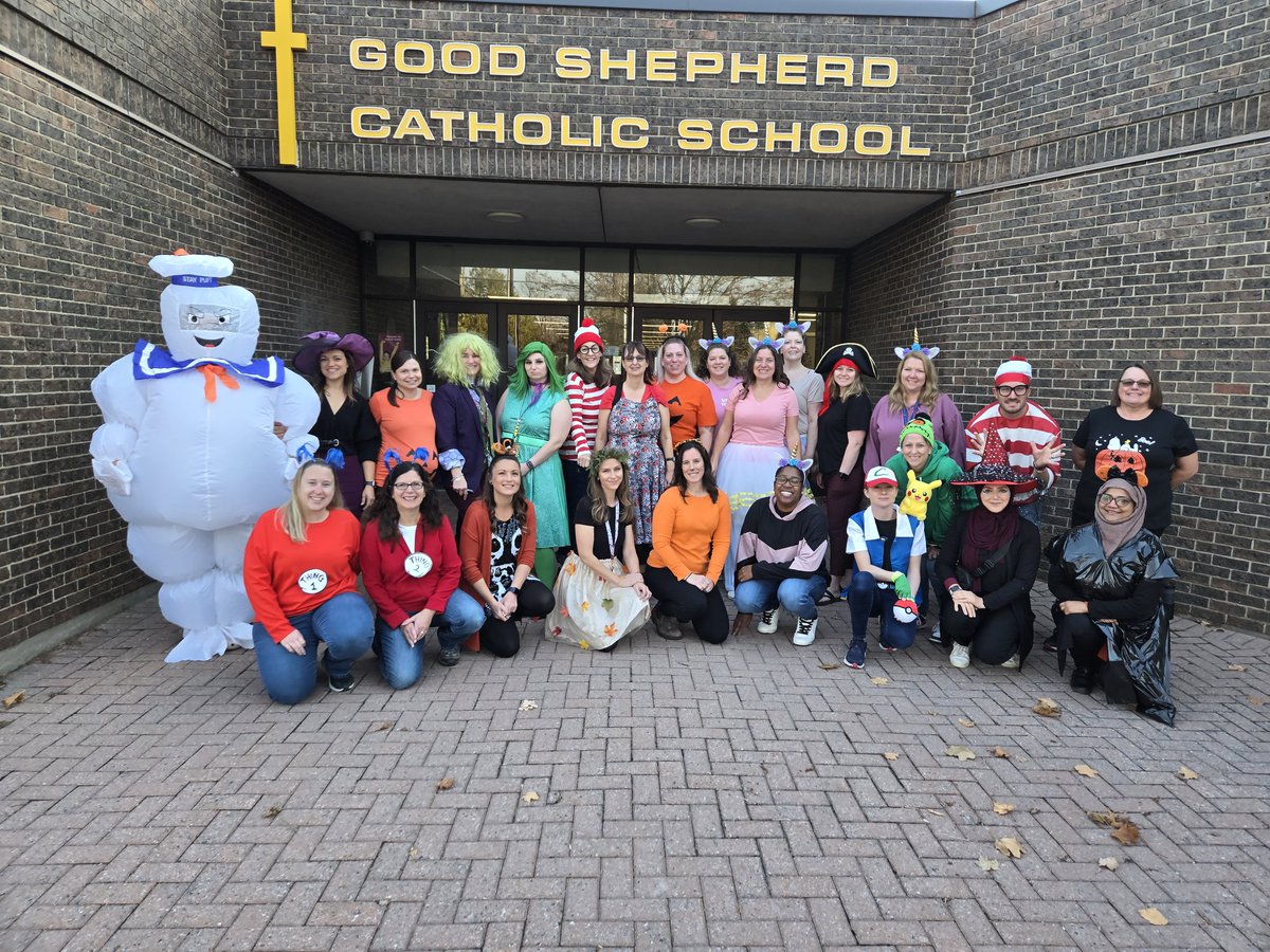 We're all set for Halloween at Good Shepherd. <a href="/GShepherdOCSB/">Good Shepherd School</a> <a href="/good_council/">Good Shepherd Catholic School Parent Council</a>
