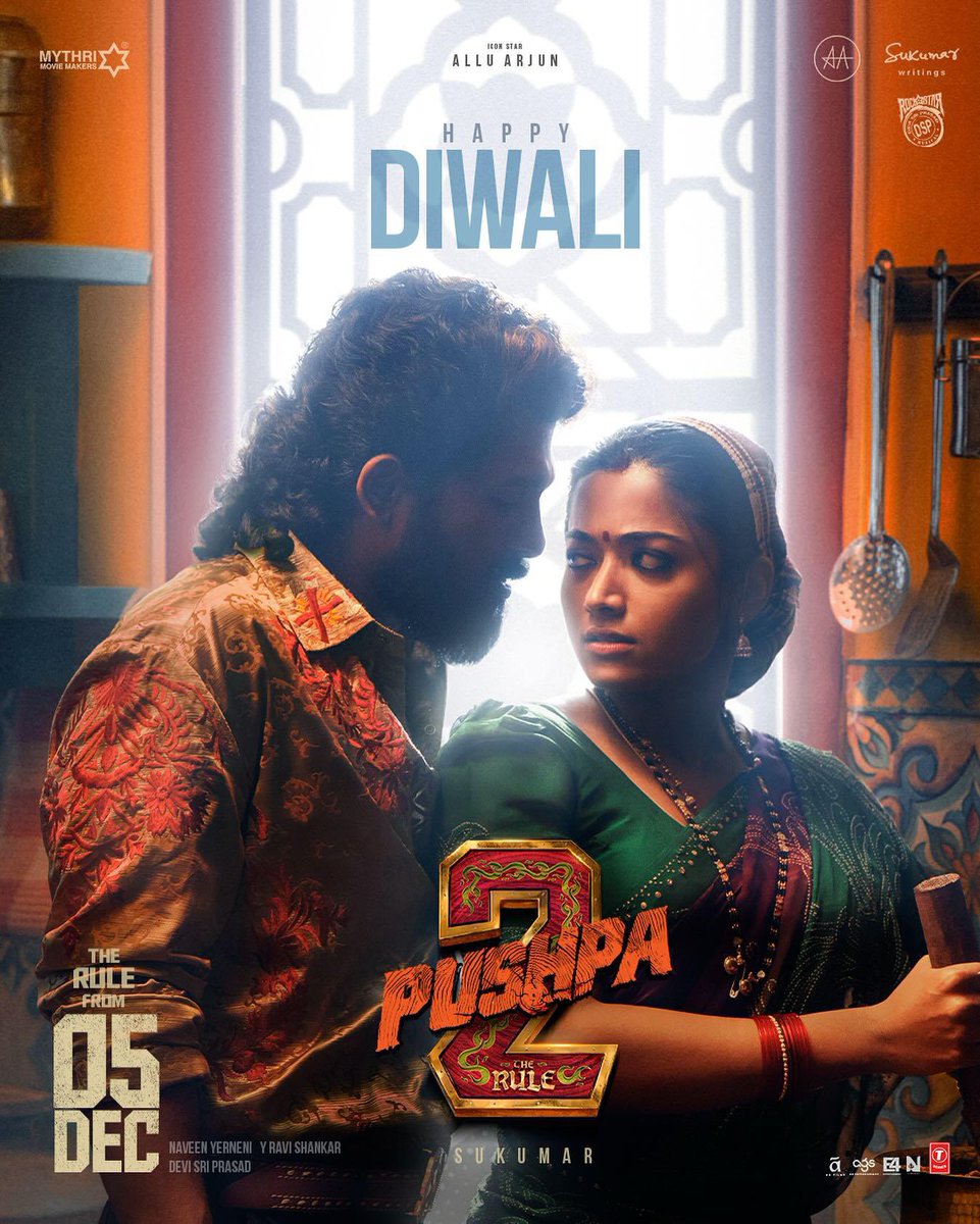 e4echennai's tweet photo. #Pushpa2TheRuleOnDec5th @alluarjun @MythriOfficial @SukumarWritings @iamRashmika #fafa @ThisIsDSP @E4Emovies @aashirvadcine Another happy news for Mallu Arjun Fans on this auspicious day of Deepavali @E4Emovies enters into an agreement with @aashirvadcine for continuous shows🎉🎉 https://t.co/d8O98atOAz