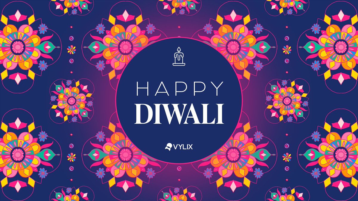 Happy #Diwali from everyone at Vylix! 💜