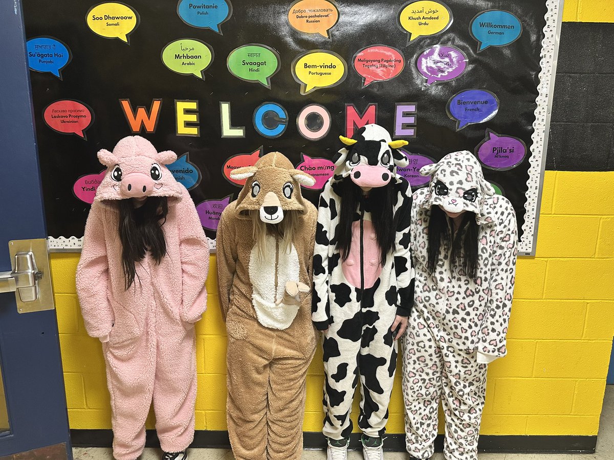 Some of our spooooky costumes at <a href="/bjhsaxons/">Beaconsfield Jr.High</a> today!