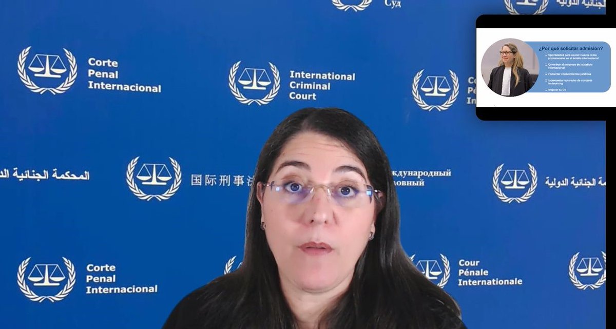 #ICC participated in a hybrid event on Transitional Justice organised by <a href="/KASiusLA/">KASiusLA</a>, in conjunction with <a href="/CIFDUExternado/">Centro de Investigación en Filosofía y Derecho</a> in #Colombia, joining efforts for more lawyers from #LatinAmerica &amp; #Caribbean to #Join the #ICCListofCounsel
📖 Learn more ➡️ icc-cpi.int/get-involved/c…