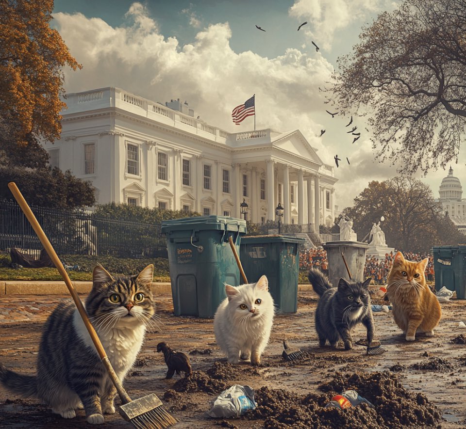 truthtomeCh's tweet photo. @EagleWings3578 @VivekGRamaswamy How did we end up with so much trash?
So much to be done to wipe the place clean!

It will happen.
The best of the best will come together to get rid of the junk and to help tidy the place. 
We’re done with rats and cockroaches who are bad for our well-being.
#GarbageGang https://t.co/jRVr6jqeFc